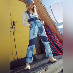 Free People Movement All Prepped Bib Overalls, Various Sizes (v)